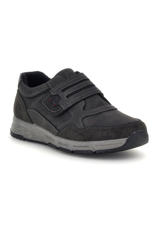 Sneakers grigie con strappo e suola bicolore Relife 6888247232F