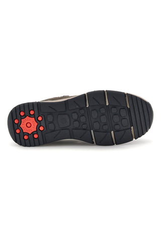 Sneakers verdi water repellent con cuciture a contrasto e suola scolpita Relife 68882472319FR
