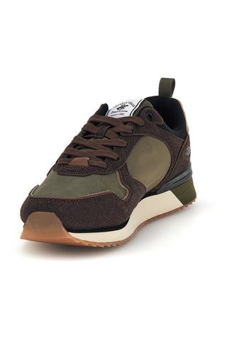 Sneakers marroni Beverly Hills Polo Club Dylan mix