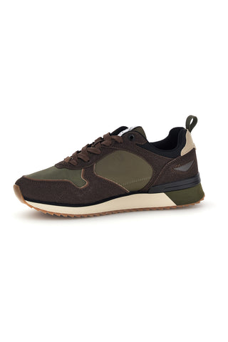 Sneakers marroni Beverly Hills Polo Club Dylan mix