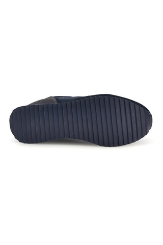 Sneakers blu navy running con Beverly hills polo club Dylan mix
