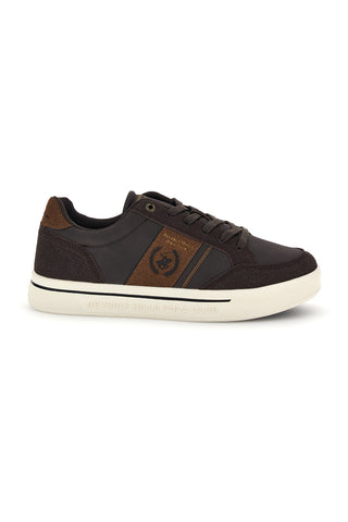 Sneakers marroni con banda a contrasto Beverly hills polo club Daniel Ortega LTX