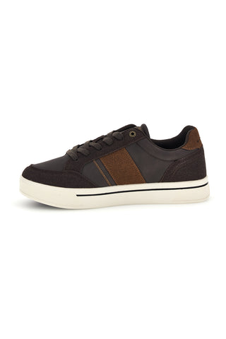Sneakers marroni con banda a contrasto Beverly hills polo club Daniel Ortega LTX