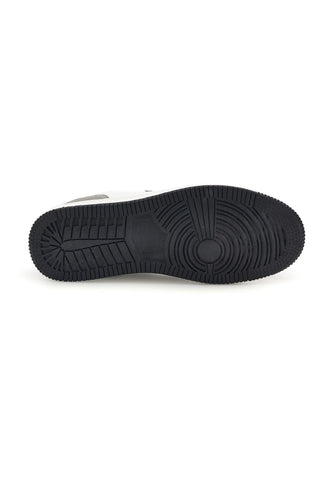 Sneakers bianche e grigie con dettaglio verde Beverly hills polo club York LTX