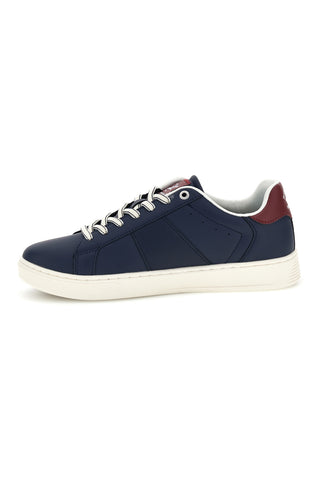 Sneakers blu navy con dettagli bordeaux Beverly hills polo club Justin Mix