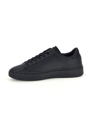 Schwarze Sneaker mit Logo an der Seite und farblich passender Sohle – Gas Leonard Ltx GAM624507