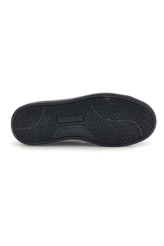 Schwarze Sneaker mit Logo an der Seite und farblich passender Sohle – Gas Leonard Ltx GAM624507