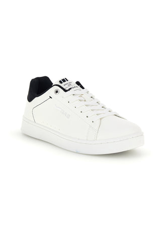 Sneakers bianche con tallone a contrasto e logo laterale Gas Sammy GAM624115