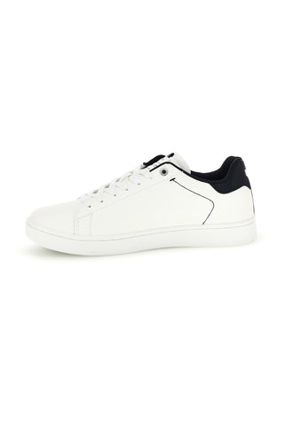 Sneakers bianche con tallone a contrasto e logo laterale Gas Sammy GAM624115