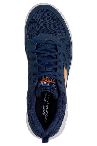 Sneakers sportive blu Skechers Burns Agoura