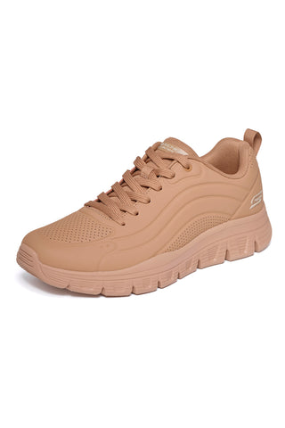 Sneakers sportive marroni Skechers Bobs B Lite Contour Flow