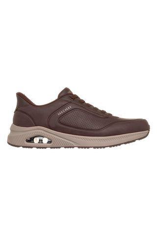 Sneakers marroni Slip-Ins Skechers Arch Fit Uno Relaxing On Air