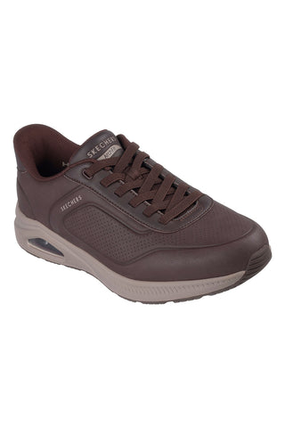 Sneakers marroni Slip-Ins Skechers Arch Fit Uno Relaxing On Air