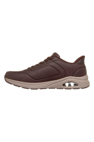 Sneakers marroni Slip-Ins Skechers Arch Fit Uno Relaxing On Air