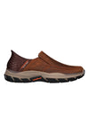 Braune Freizeitschuhe „Slip-Ins“ von Skechers Respected Elgin