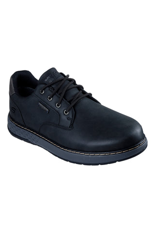 Scarpe casual nere impermeabili Skechers Garlan Pryor