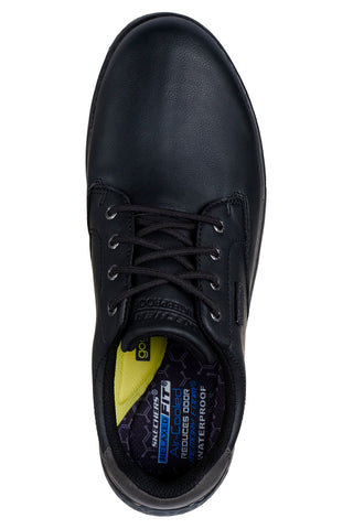 Scarpe casual nere impermeabili Skechers Garlan Pryor