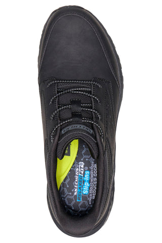 Schwarze Slip-Ins-Sneaker von Skechers: Slade Ultra Ronan