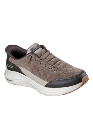 Grüne Sport-Sneaker „Slip-Ins“ von Skechers Contour Foam Cordelux