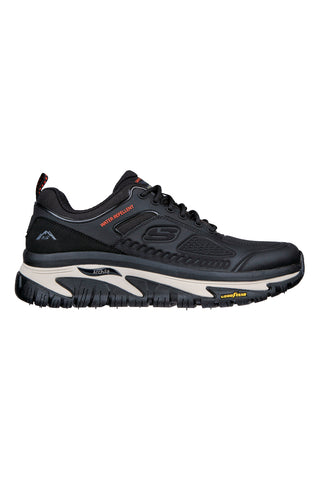 Schwarze, wasserabweisende Outdoor-Schuhe von Skechers: Arch Fit Road Walker Recon