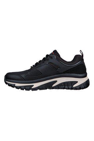 Schwarze, wasserabweisende Outdoor-Schuhe von Skechers: Arch Fit Road Walker Recon
