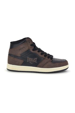 Braune High-Top-Sneaker mit kontrastierenden Details Everlast EV716B
