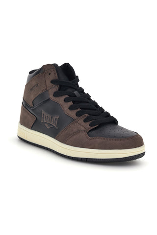 Braune High-Top-Sneaker mit kontrastierenden Details Everlast EV716B