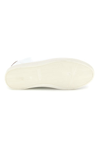 Sneakers bianche con tallone a contrasto e logo laterale Wrangler Wrangler Dusteen Men Low