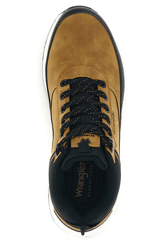 Sneakers chipmunk con dettagli neri e suola a contrasto Wrangler Carver Men Shoot