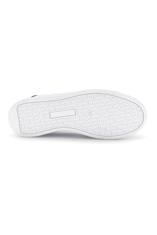 Sneaker Bianca con Dettagli Blu Navy Cotton belt CBM624A3004