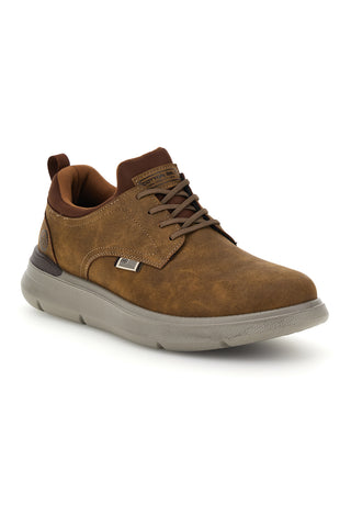 Sneaker Cuoio in Effetto Nabuk Cotton belt CBM622N9951