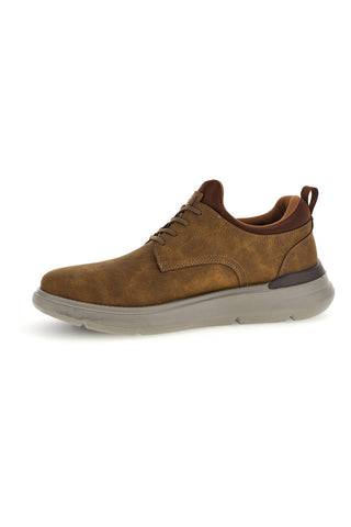 Sneaker Cuoio in Effetto Nabuk Cotton belt CBM622N9951