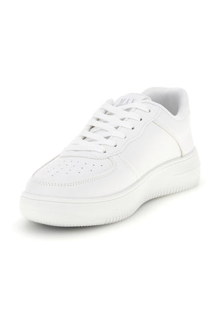 Weiße Sneaker mit Lochmuster von Max Dillan B008