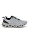 Graue Sneaker aus Stoff mit neonfarbenen Details 2t2l B009