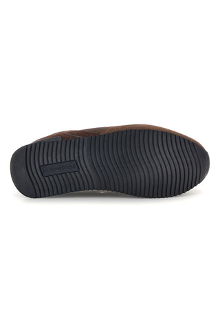 Braune Sneaker mit seitlichem „Us Grand Polo“-Logo, Modell GPM12175M6568