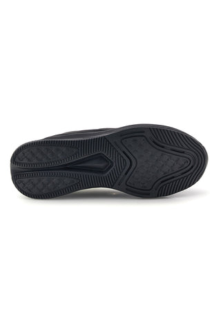Schwarze Sneaker aus Stoff mit Ton-in-Ton-Logo „Us Grand Polo“ GPM31145N2020
