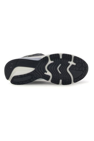 Graue Sneaker mit Mesh-Einsätzen und zweifarbiger Sohle – Us Grand Polo GPM46255M4367
