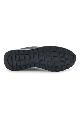 Sneakers grigie con inserti blu e suola bicolore Carrera CAM33011M4343