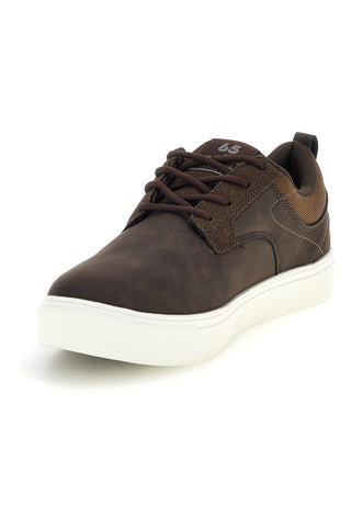Sneakers marroni con inserto a contrasto e suola bianca Carrera CAM83001N6868
