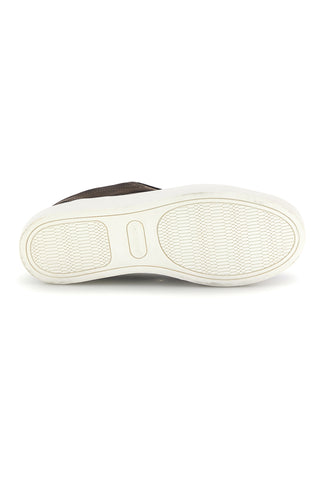 Sneakers marroni con inserto a contrasto e suola bianca Carrera CAM83001N6868