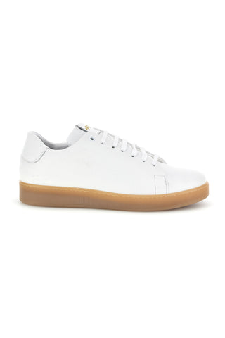 Weiße Leder-Sneaker Ptr 3100