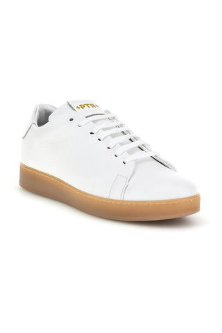 Weiße Leder-Sneaker Ptr 3100