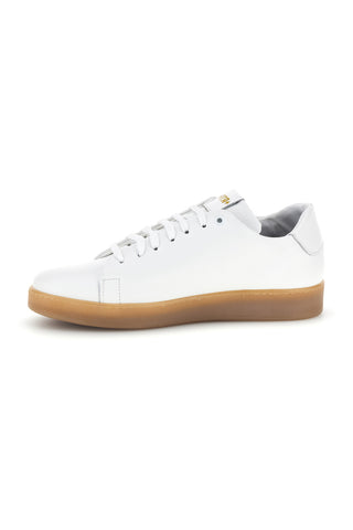 Weiße Leder-Sneaker Ptr 3100