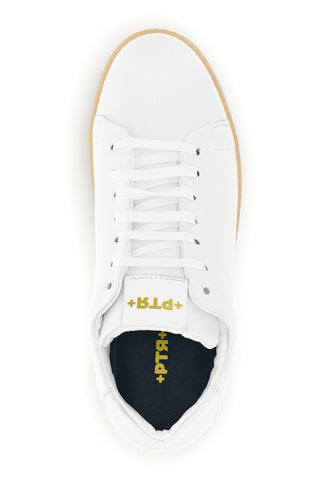 Weiße Leder-Sneaker Ptr 3100