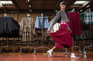 Idee chic e comode per i tuoi outfit con décolleté dal tacco basso e largo