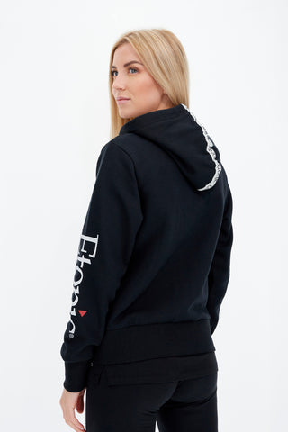 Felpa Etonic W2001 Nera full zip