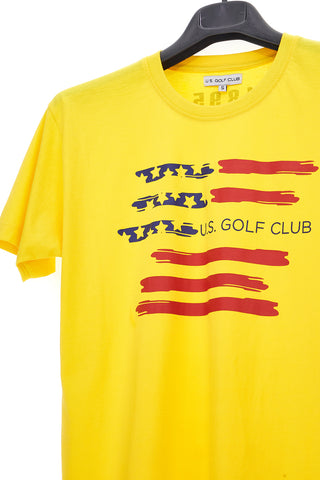 US Golf Club 1200 Gelbes T-Shirt