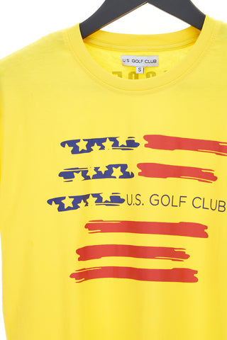 US Golf Club 1200 Gelbes T-Shirt