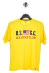 US Golf Club 1202 Gelbes T-Shirt
