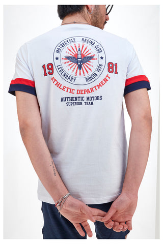 Max Dillan Man097 Weißes T-Shirt